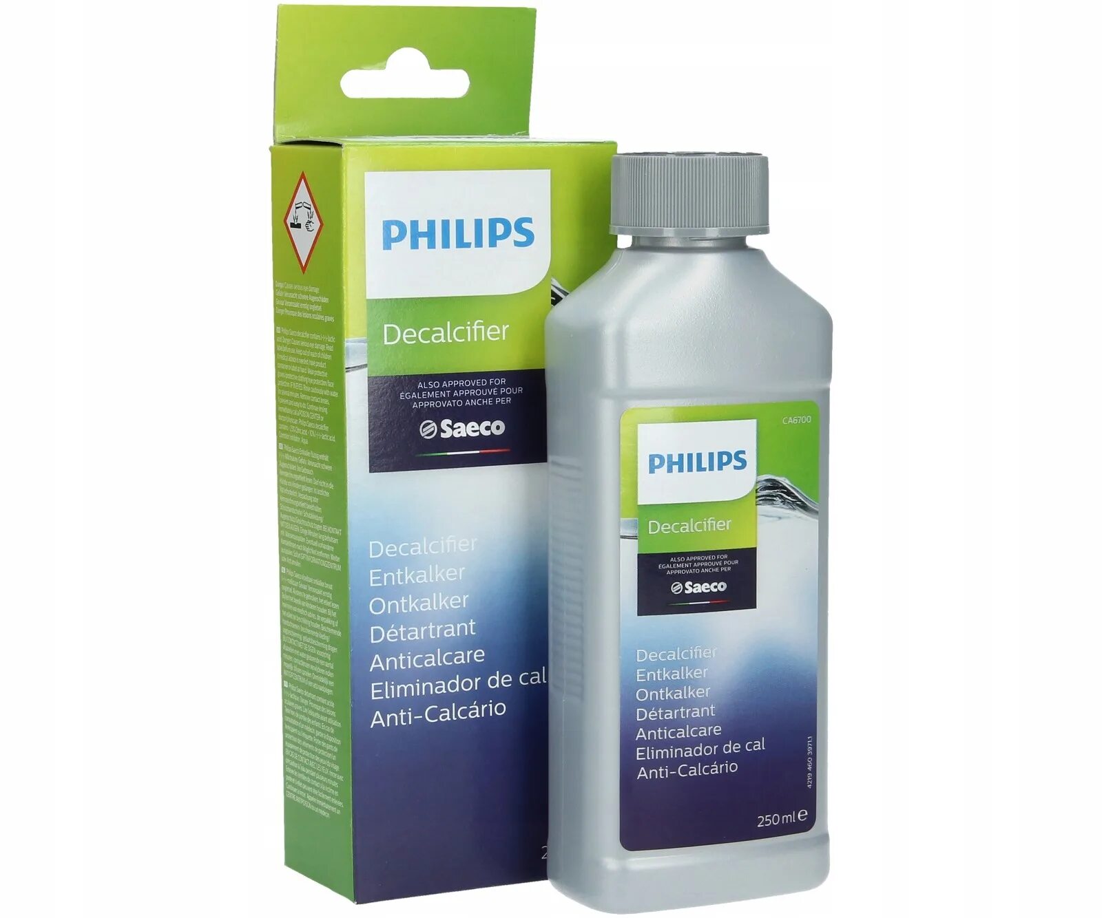 Средство очистки от накипи для кофемашины philips. Средство для декальцинации кофемашины philips. Средство для очистки от накипи saeco. Жидкость для чистки кофемашины филипс. Средство очистки от накипи для кофемашины philips.