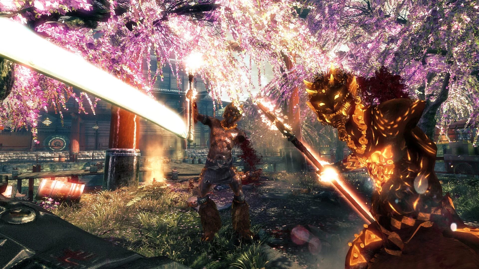 Игры пк of shadows. Shadow Warrior 2013. Shadow Warrior (ps4). Шадоу Варриор 1.