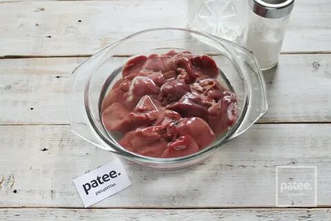 Печень куриная с луком калорийность