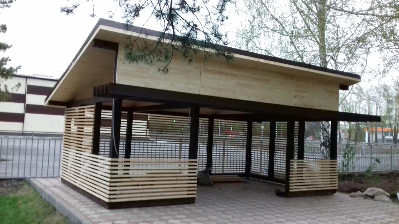 Беседка бело коричневая фото WOODSHED (wdshed) Profile Pinterest