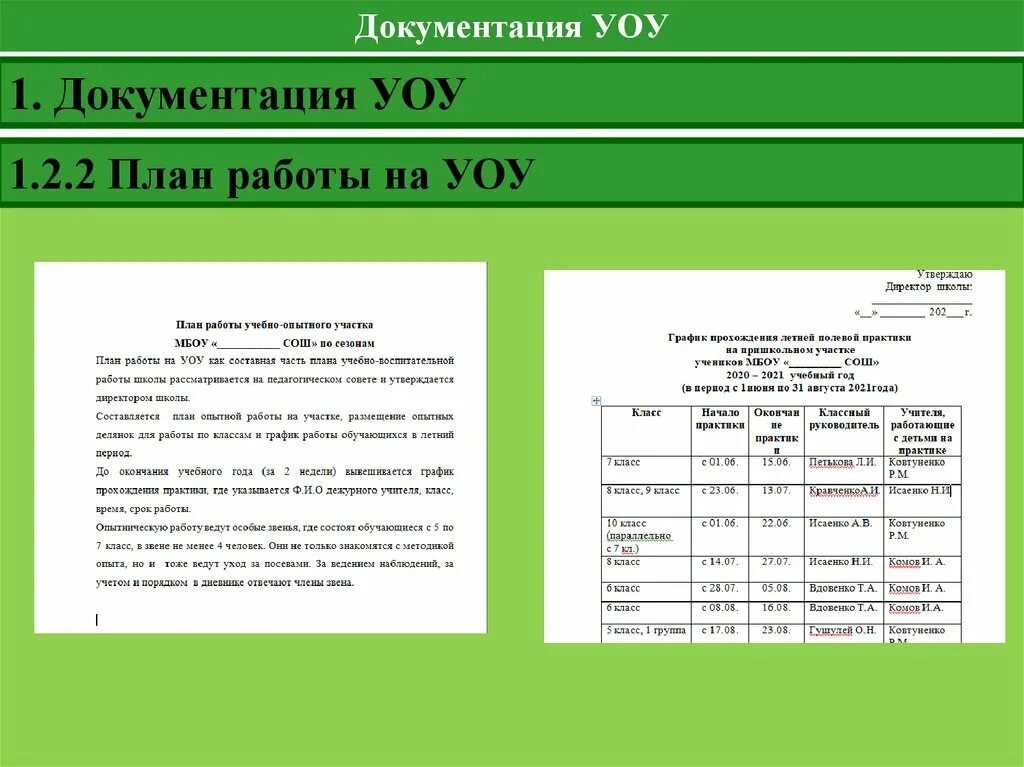 Учебная документация. Документация по учебной мине. Учебная документация школы