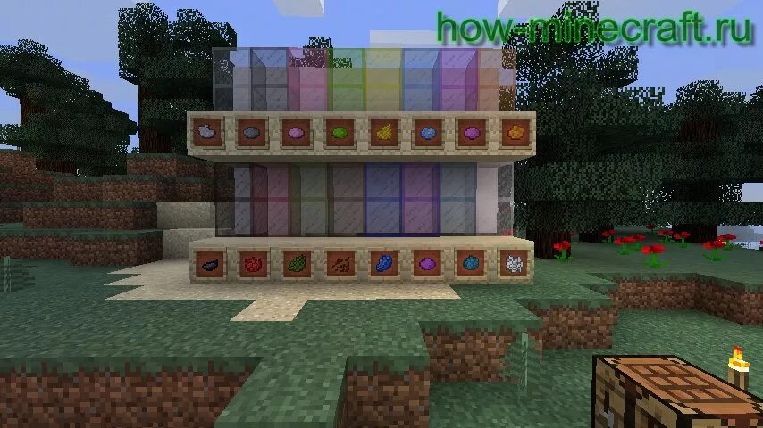 стекло майнкрафт 1. разноцветные окна. стекло в майнкрафте цветное. цветные окна. как покрасить стекло в майнкрафт 1.