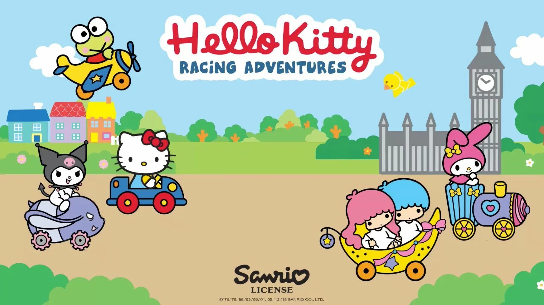 Hello Kitty Racing Adventures. Sanrio games. Игра little Kitty big City. Hello Baby игра.