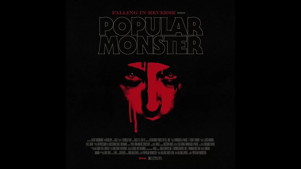 Falling monsters. Popular monster. falling in reverse popular monster. ronnie radke popular monster. falling in reverse popular monster tabs.