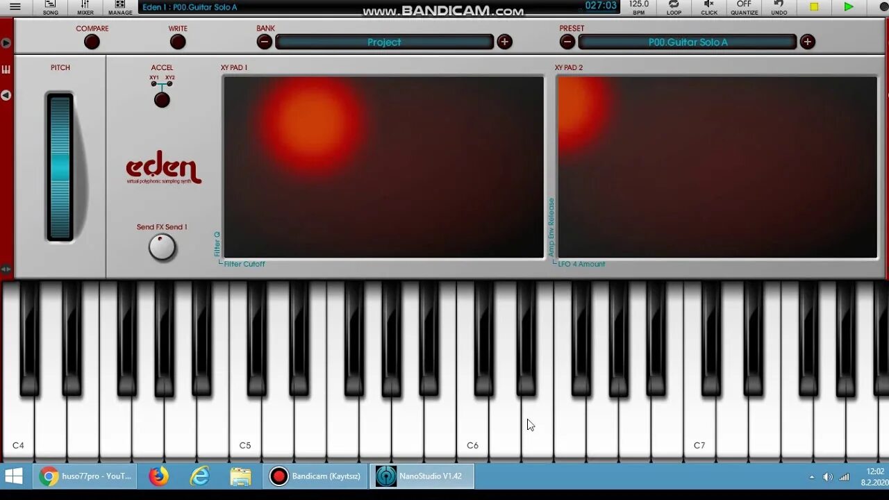 Минусовка для видео. NANOSTUDIO 1.42. 5th Synth lead. NANOSTUDIO.