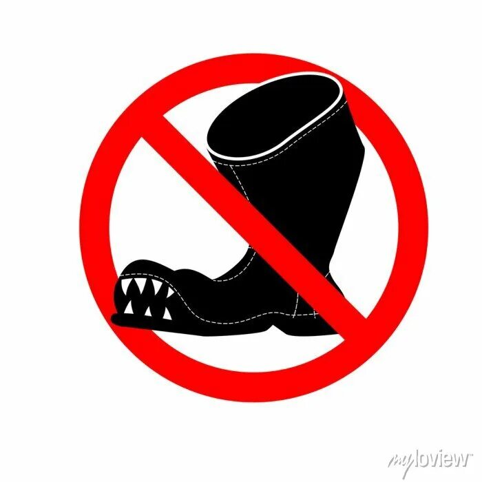 Бессменной обуви или без сменной обуви. Знак в обуви запрещено. Знак перечеркнутый боти. Знак без обуви. Табличка грязная обувь.
