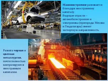 Отрасли специализации автомобилестроение