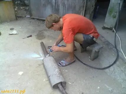 Сварка глушителя автомобиля своими руками