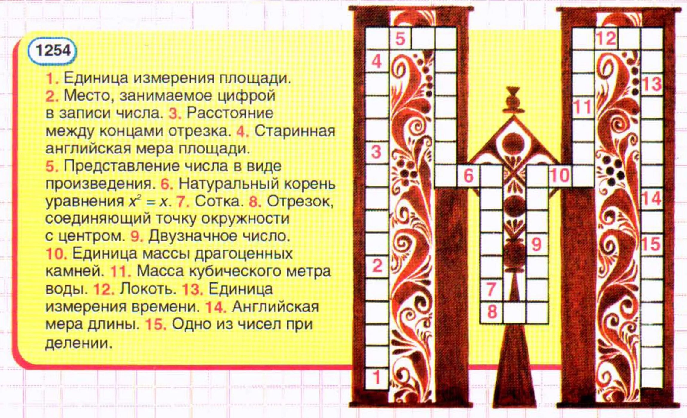 Старинная мера сканворд. Кроссворды по математике пятый класс в конце учебника. Место занимаемое цифрой в записи числа. Кроссворд по математике 5 класс Виленкин. Кроссворд математики в конце учебника 5 класс.