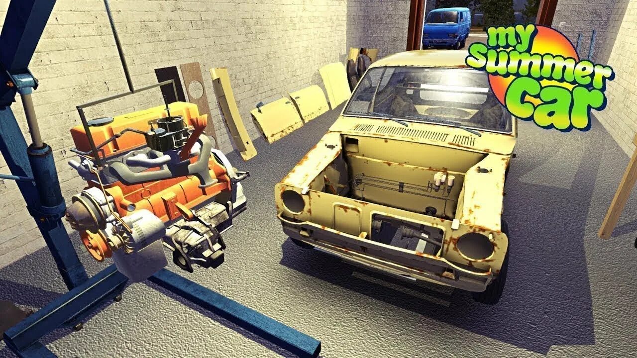 Саммер кар сборка машины. Satsuma my Summer car двигатель. My Summer car сборка машины. Детали мотора my Summer car. My Summer car последняя версия.