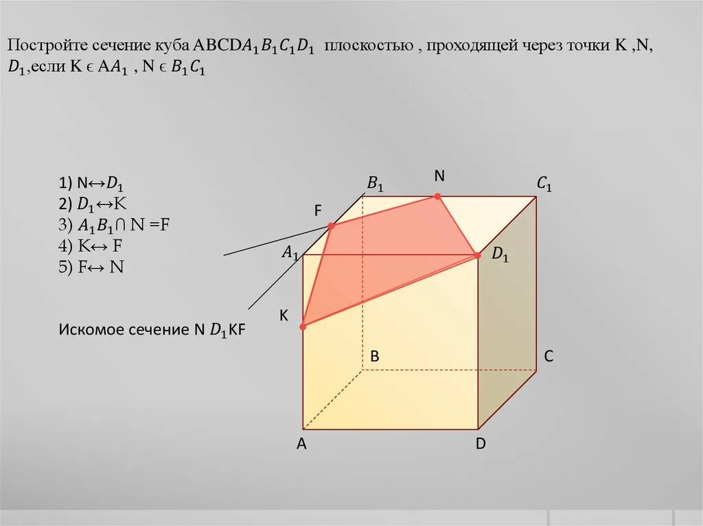 10 сечений куба. Сечение Куба. Сечение в Кубе. Построение сечений Куба. Как построить сечение Куба.