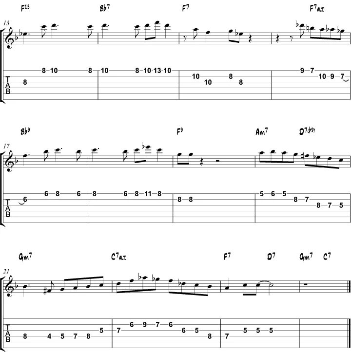 Jazz tab