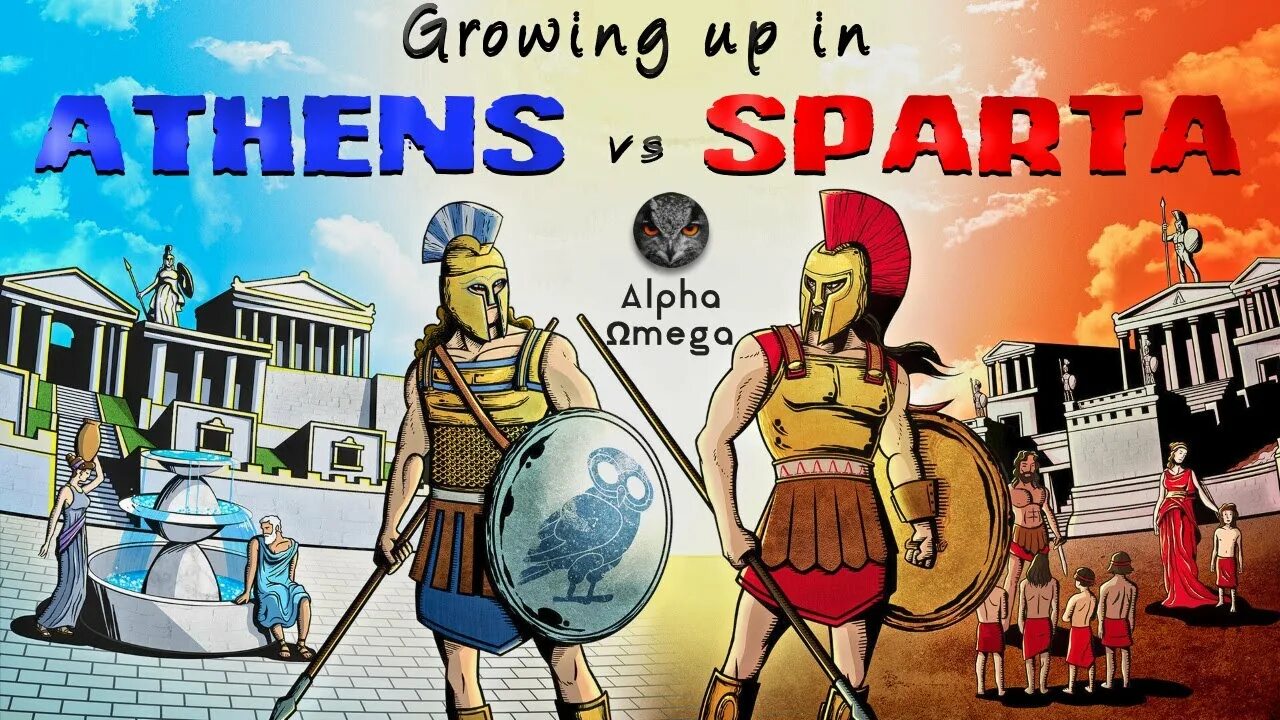 Древняя спарта и афины. Афины vs Спарта. Афины и спартанцы. Спартанцы против афинян.