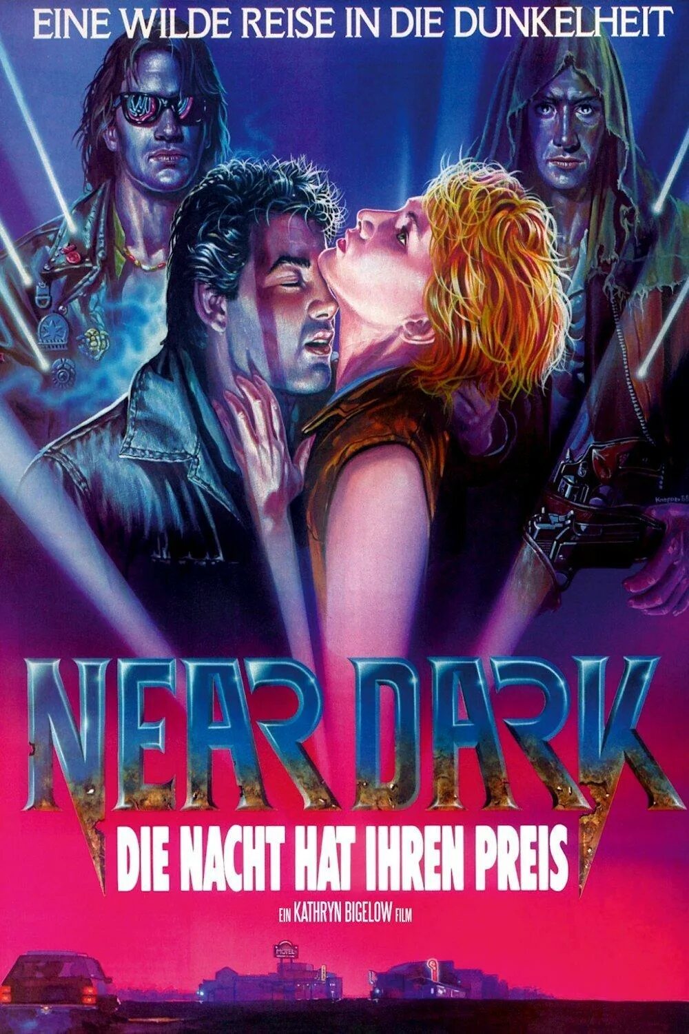 Почти стемнело / near Dark (1987). Near Dark 1987 poster.