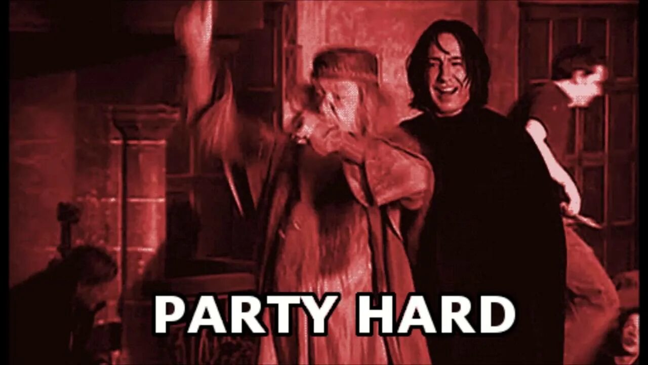 Party hard Harry Potter. Гифки мемы. Хард гиф