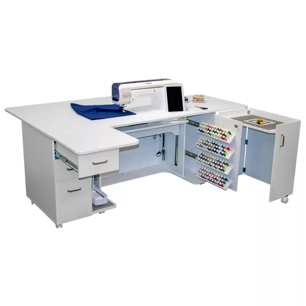 Швейная машина velles vls1100 cj cnjkjv. Швейный стол комфорт 4. Стол для швейной машины и оверлока. Стол для шитья "комфорт" трансформер 595х465х775. Стол для промышленного оверлока aurora.