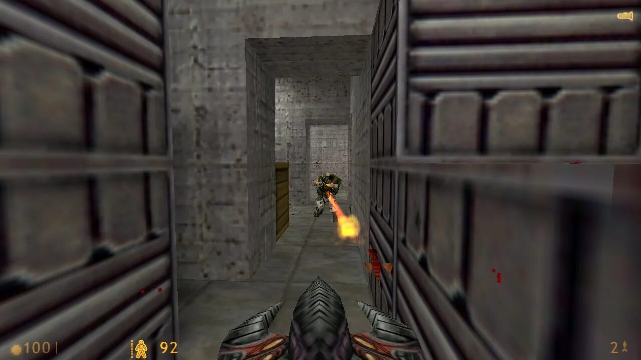 Халф лайф 1 оружие. Half Life на движке Quake.
