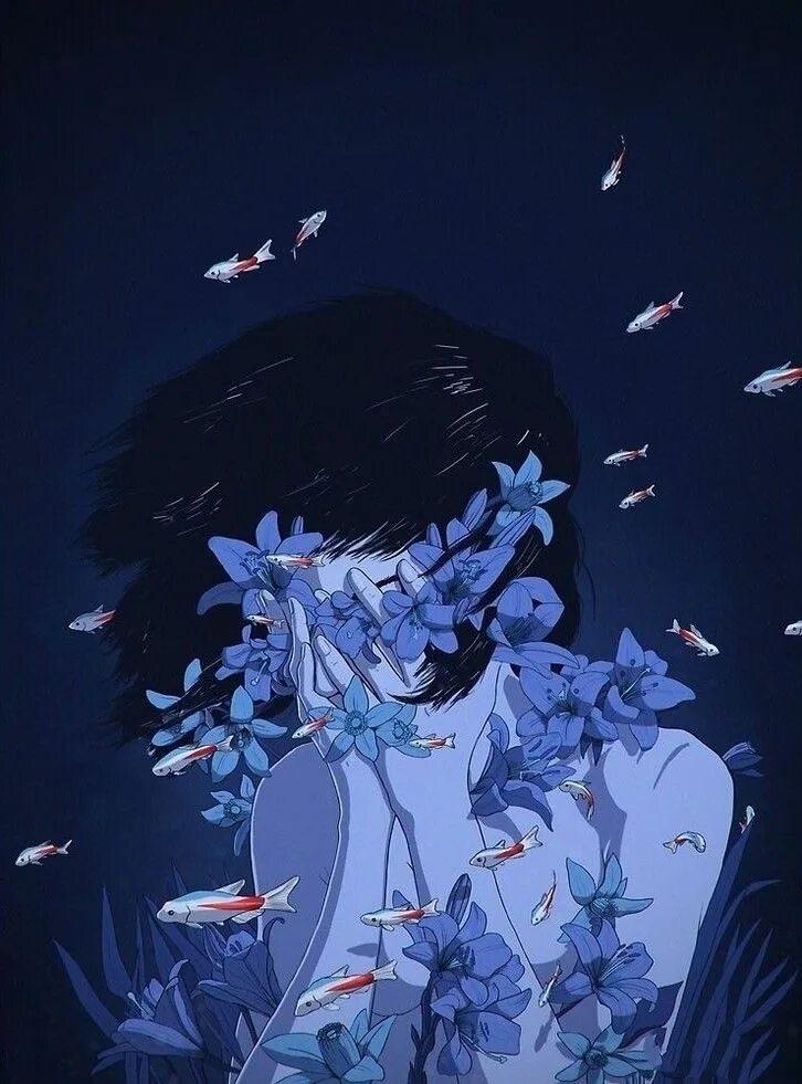 Синий на японском. Синий на японском