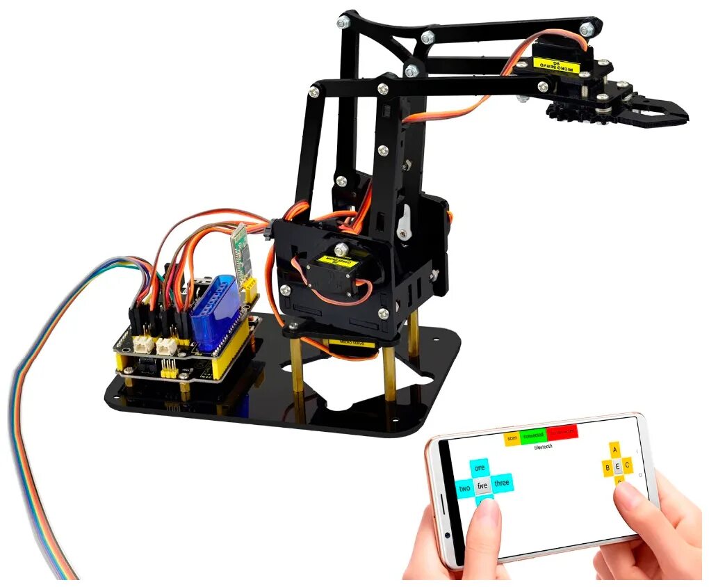 Купить роборуку. Ардуино набор 4dof. Манипулятор 4 DOF Robot Arm. Манипулятор роборука ардуино. Робот манипулятор на ардуино.