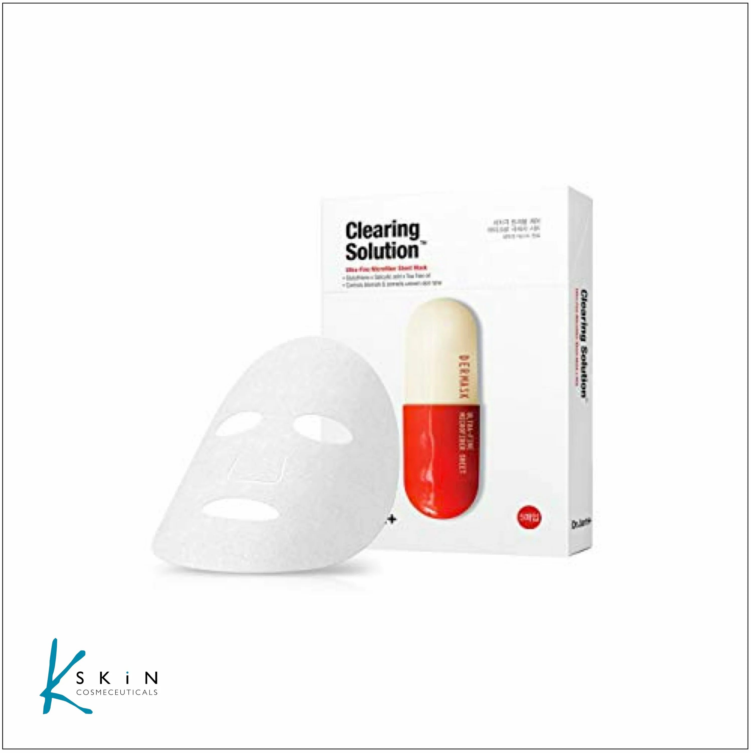 Clear solutions. Dermask micro jet clearing solution.