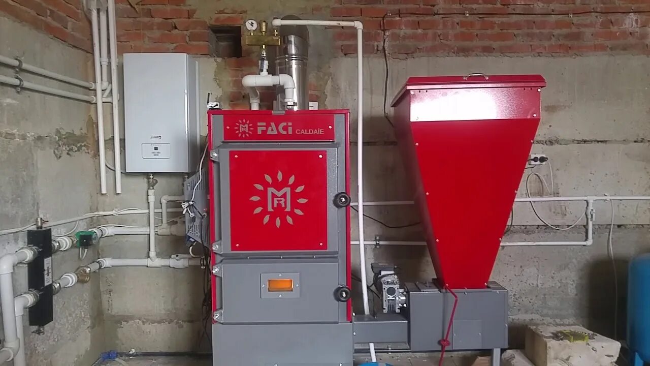 Установка пеллетных котлов