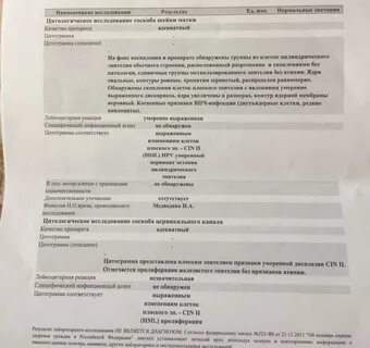 Цитограмма плоского эпителия