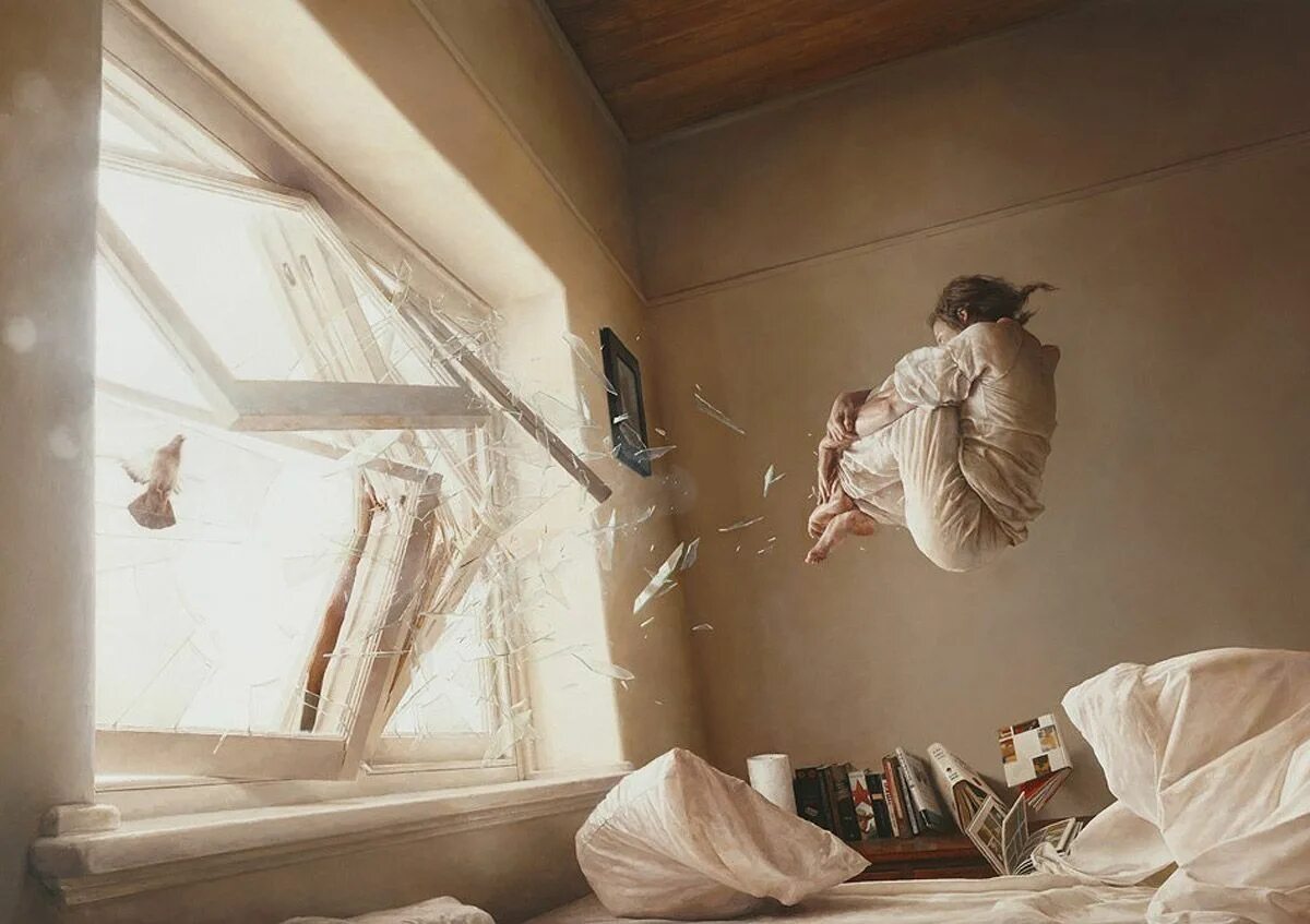 Творческое пробуждение. Jeremy Geddes картины.