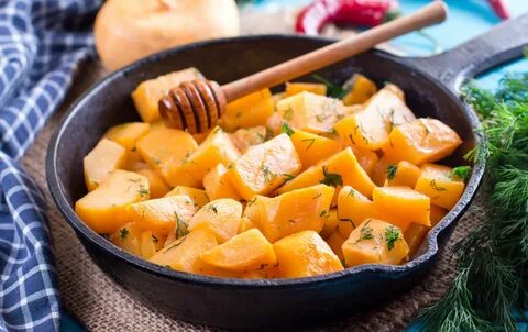 Тыква в духовке гарнир к мясу