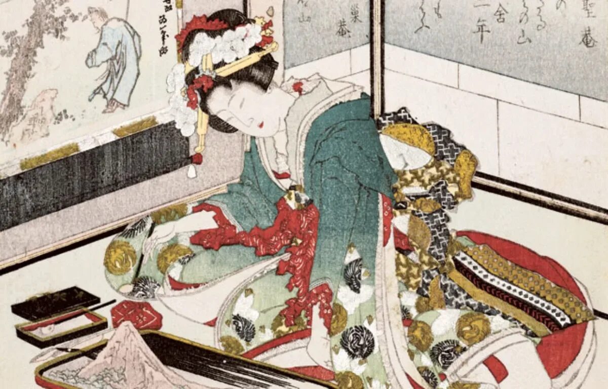 Сюнга кацусика осьминог. Кацусика хокусай сюнга периода мэйдзи. Кацусика хокусай тигр. Сон жены рыбака. Кацусика хокусай.