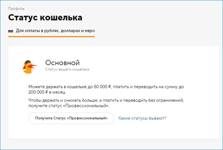Профессиональный статус киви кошелька. Статусы QIWI кошелька. Идентификация киви кошелька. Статусы киви.