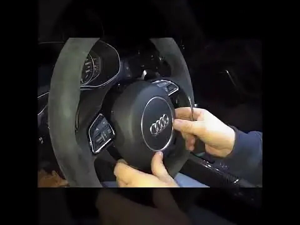 Audi Q7 2007 Как снять AIRBAG/подушку Audi Q7 2007 removal airbag - YouTube