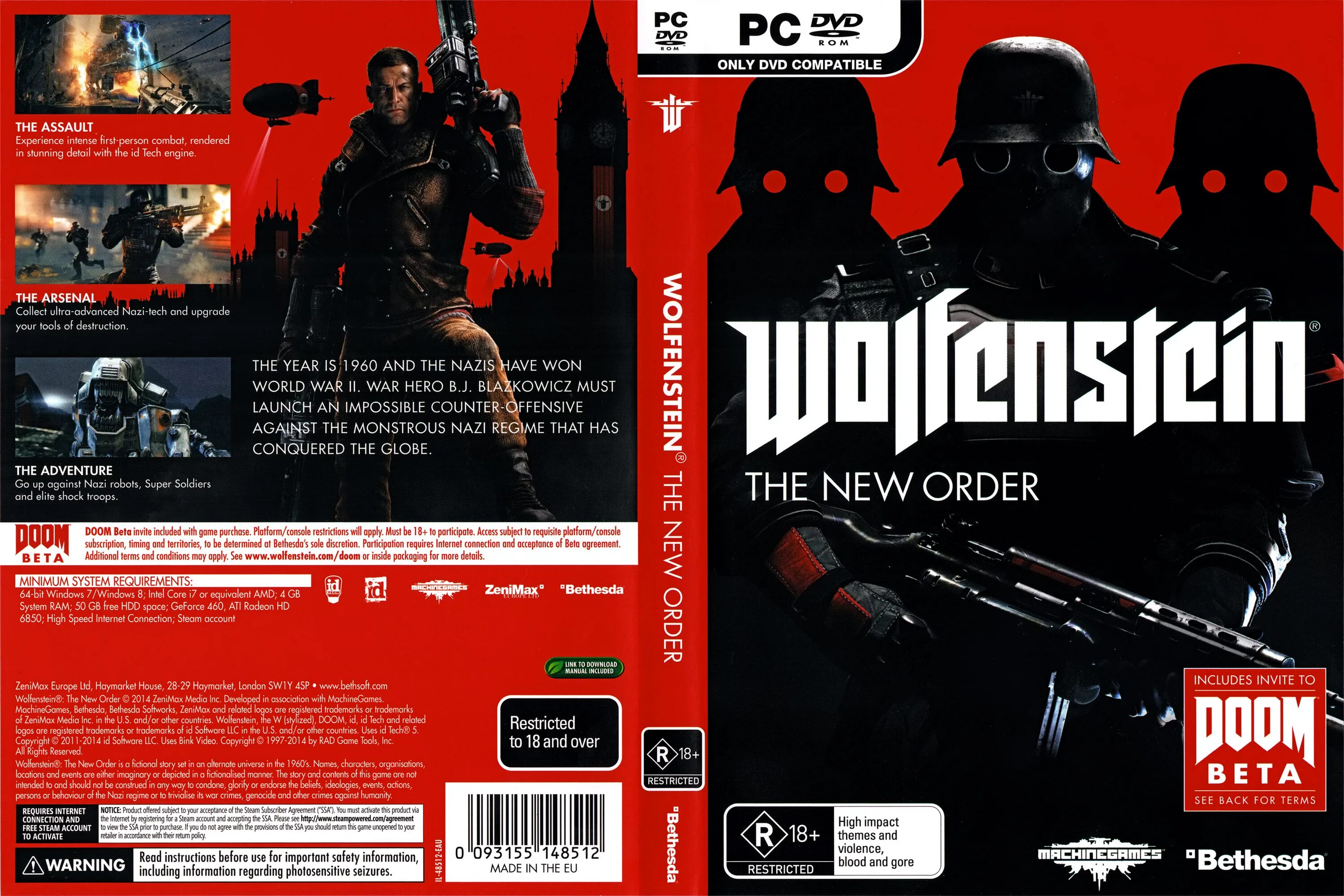 Wolfenstein order требования. Вольфенштайн 1 обложка. Пс4 Wolfenstein. Вольфенштайн обложка игры. Wolfenstein the New order ps3.