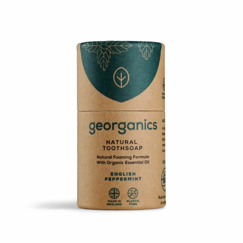 Мыло для зубов Georganics. ОРГАНИКЗОН - мыло имбирное.