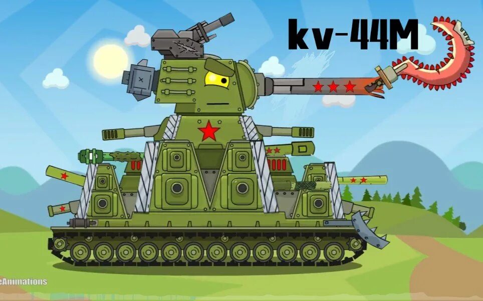 Кв-44 танк. Танк Левиафан кв-44м.