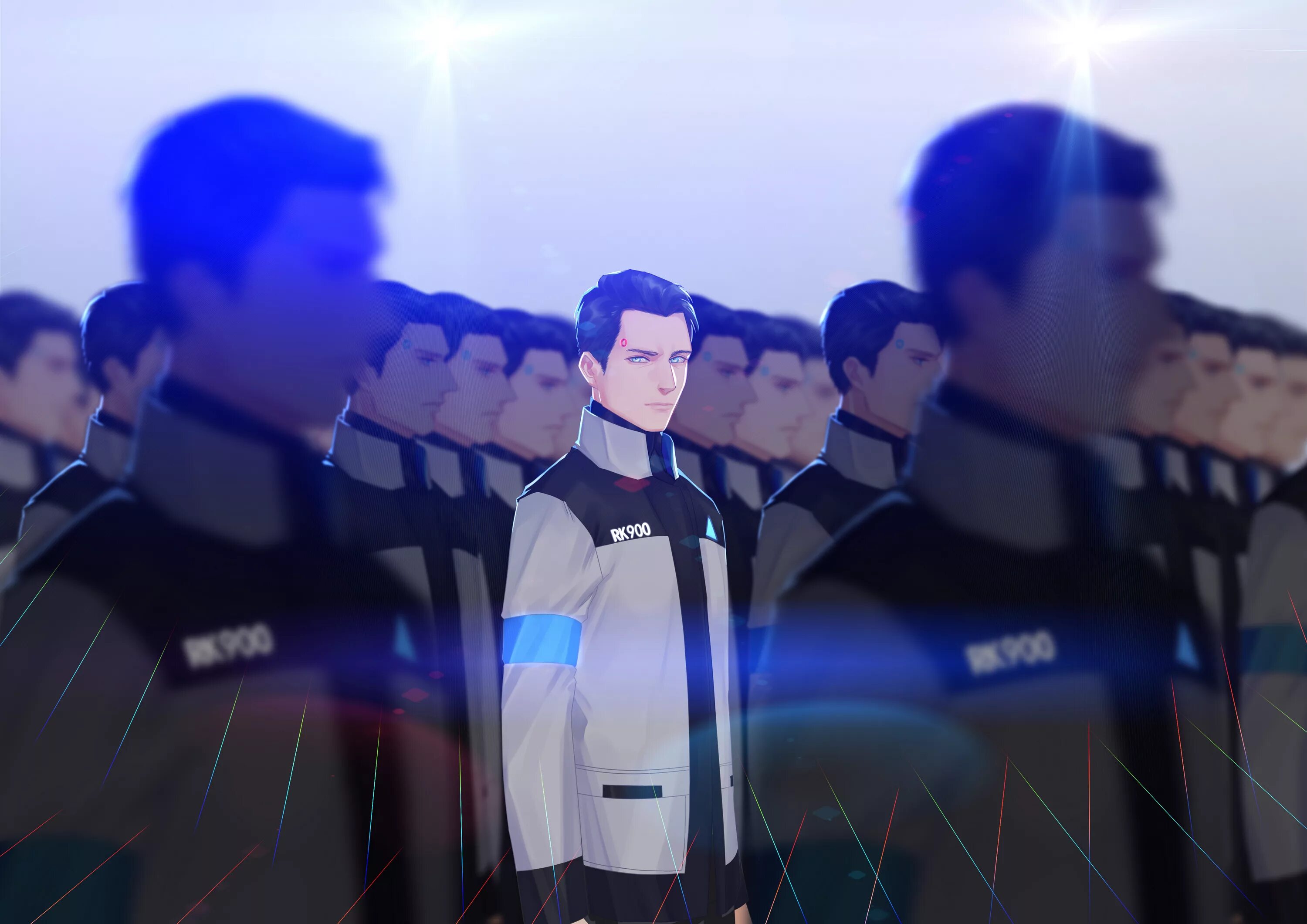 Как сохраниться в детройт. Рк900 детройт. коннор и rk900. детройт коннор и рк 900. детройт рк900 и рк800.