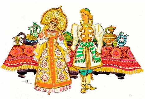 Сказки с народными костюмами
