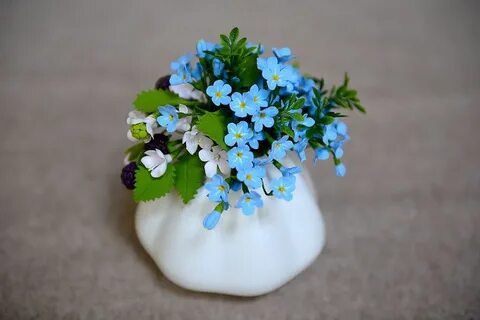 Букет незабудок