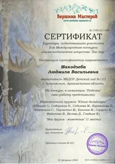 Вершина мастеров
