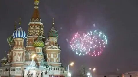 Бой курантов и гимн на новый год