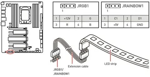 Jrgb1 на материнской плате msi