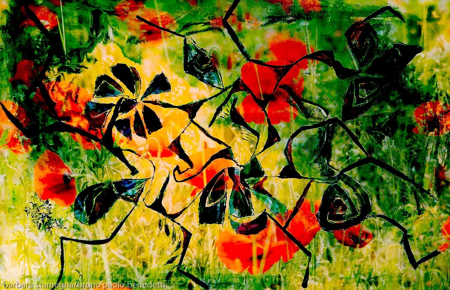 Art bbs forum. One abstract Flower.