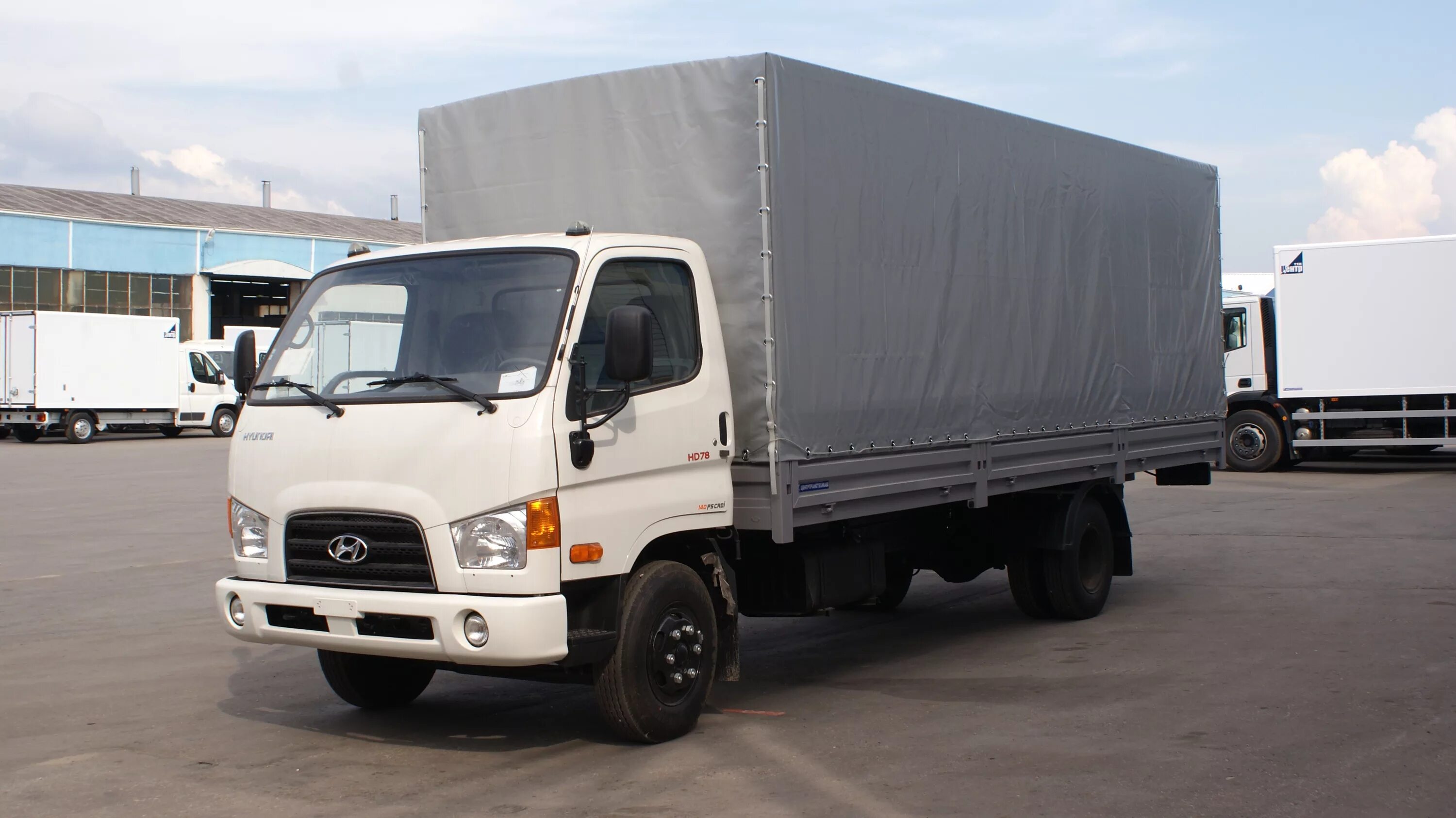 Hd78 Hyundai 5 тн. 24 машины грузоподъемностью 7.5 т