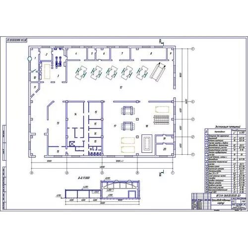 курсовая техническое обслуживание автомобиля. курсовая техническое обслуживание автомобиля. зил 5301 чертеж. 02. план производственного участка автосервиса.