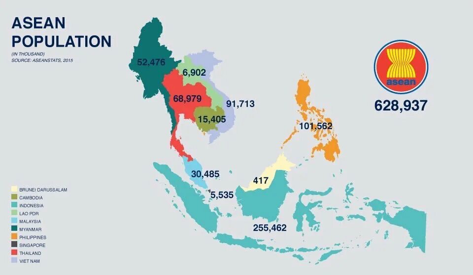 Асеан на карте. Страны АСЕАН +3. Страны АСЕАН список на карте.