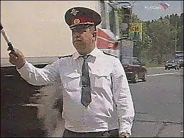 Рубаха с гаишником