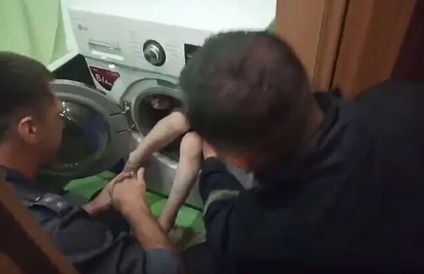 Брат и стиральная машинка