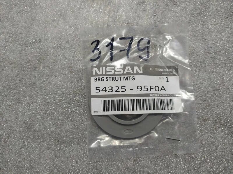 Подшипники ниссан альмера классик. Nissan 5432595f0a. 5432595f0a Nissan подшипник. Nissan 54325-95f0a. Опорный подшипник переднего амортизатора Ниссан Максима а33.