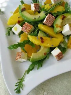 Салат с манго рецепт