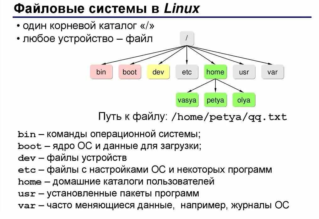 Работа с 2 каталогами. Типы файловых систем в линукс. Структура файловой системы ОС Linux. Файловая система Linux структура каталогов файловой системы. Файловая система для линукс типы файлов.