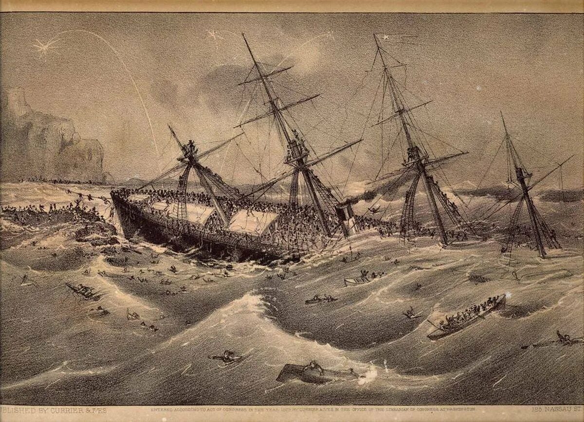 Сс море. SS Atlantic 1871. Атлантик корабль 1873. Лайнер Атлантик 1871. Пароход Атлантик 1873.